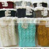 Knitted Baby Leg Warmers in Different Colors,knitted Crochet Cuffs thumbnail-1