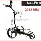 24V New Shape Light Weight Electric Golf Trolley With Lithium Battery High Torgue 24V Motor