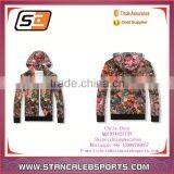 Wholesale Custom Stylish Hip Hop Women Pullover Cropped Top Hoodie