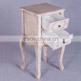 Rustic Furniture Bedside Table Night Stand Cheap White Nightstand thumbnail-4