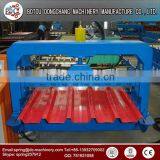 Corrugated and Trapezoid Double Layer Forming Machine Rool Panel Wall Tile Roll Forming Machine thumbnail-3
