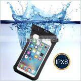 2016 New Design PVC Mobile Waterproof Phone Case With Clear Windows on Side thumbnail-4