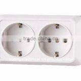 Double Shucko Socket(surface Mounted)wall Switch and Socket