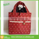 Fashion Korean Small Drawstring Tote Cooler Bag Lunch Bag thumbnail-1