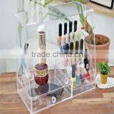 New Fashion Clear Acrylic Makeup Organizer With Dividers
