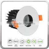 Round and Square Dimmable Recessed Led Downlight 2.5 Inch Cob Ceiling Light 9W/12W CE&ROHS