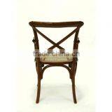 Fashionable French Style Sofa White Bent Wood Folding Office Chair thumbnail-5