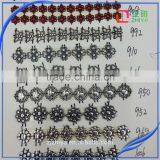 Factory Sale Flower Shape Ss10 Rhinestone Palstic Trimming