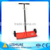 Magnetic Floor Sweeper Meal Pick Up Broom 22'' Pickup with Magnetic Release