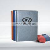 Black pu Leather Zip A4 File Organizer Folder Case With Calculator thumbnail-4