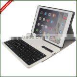 High End Tablet Keyboard Case , 2015 Newest Leather Case With Bluetooth Keyboard for IPad thumbnail-5