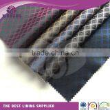 Polyester Two Tone Jacquard Pattern Custom Suit Lining Fabric for Fur Coat Jacket thumbnail-2