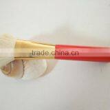 Hot Sale Red Powder Cosmetic Brush,high Quality Goat Hair Red Powder Brush