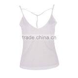 Bonvatt Women Clothes Tops Sexy Bandage Backless Cami Tops Sexy Tight-fitting V-neck Sleeveless Tanks Crop Top New Arrival thumbnail-6