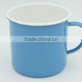 2016 New Blue Color Drinkware Wholesale Custom Enamel Mugs thumbnail-3