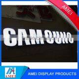 30x8 Frosted Wall Mounted Acrylic Directional Sign With Digitally Printed Text thumbnail-1