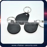 Blank colorful ABS em4001 rfid key tag with smart chip