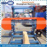 Horizontal Portable Band Sawmill Machine Woodworking Machine