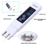 TDS EC Meter Temperature Tester pen Conductivity Water Quality Measurement Tool TDS&EC Tester 0-9999ppm
