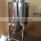 Customize Stainless Steel Movable Fermenter/wheel Fermenter/conical Fermenter for Sale thumbnail-1