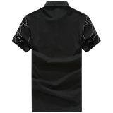 Yixigeluo2017 Summer New Men's Linear Figure Men's POLO Shirt Men's Shirt Men's Shirt thumbnail-2