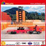 Low Price Factory 40ft 20ft Container Skeleton Flat Bed Semi Trailer Top Brand New Trailer Truck Company for Sale thumbnail-1