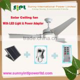 vent goods solar ceiling at home 60inch dc air conditioner (solar fans)
