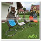 Audu Rattan Swing Chair,Swing Rattan Egg Chair thumbnail-5