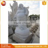 Cheap Price Hand Carve Happy Laughing standing Buddha Statue