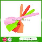 Food Grade Kitchenware Baking Pastry Cookie Silicone Spatula /Ice Cream Utensil Silicone Spatula thumbnail-1