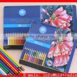 Factory Wholesale Artist Quality Soft Core 36 Wood Water Colored Drawing Pencils thumbnail-1