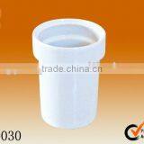 Customized Design Wholesale White Ceramic Toilet Brush Holder thumbnail-2