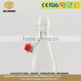 1000ml Widely Use Kitchen Bottle Containers Pot Bottle Drinks Juice Serving Glasses Bottle With Metal Clip thumbnail-2