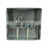 Love Resin Wedding & Birthday Cake Topper thumbnail-2