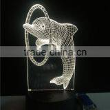 3d Illusion Custom Shaped Anime Dolphin Unicorn Light thumbnail-2