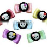 Hot 2017 Best Selling New Product Decorative Custom Handmade Fabric China Supplier Felt Cheap Made in France Hair Clip thumbnail-1