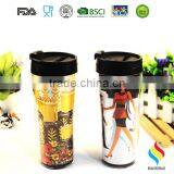 Aibaba Com 350ml Starbuckers Double Wall Hard Plastic Tumbler Cup thumbnail-3