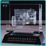 High Grade Home Decorative Bussiness Gifts 3D High-rise Buildings Crystal Model thumbnail-5