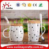 Wholesale Custom High Quality Ceramic Mug With Spoon thumbnail-5
