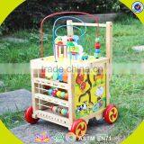 2017 Wholesale Baby Wooden Bead Maze Fashion Kids Wooden Bead Maze Most Popular Children Wooden Bead Maze W11B128 thumbnail-6