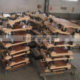 Four Caster Wheel Moving Take Car Transport Wooden Fruit Tool Cart thumbnail-2