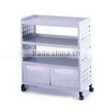 A824 Shoe Rack (4 Tiers W/2 Drawers) thumbnail-1