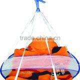 Mesh Folding Wire Hanging Large Laundry Hamper For Home Use thumbnail-2