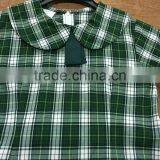 Primary School Uniform Designs Kids Check Fabric School Girls Pinafore thumbnail-4