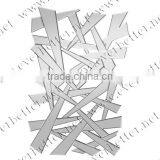 Muti Bevel Frameless Unique Country Style Decorative Wall Glass Mirror thumbnail-1