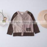 New Style v Neck Cardigans Knitted Boys Sweaters Design With Raglan Sleeves thumbnail-1