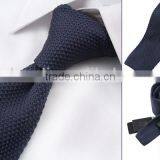 HD4-T59 Solid Men's New Fashion Knitted Narrow Neck Tie for Party thumbnail-1