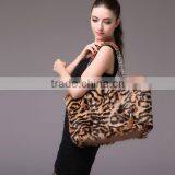 CX-H-07 Genuine Rabbit Fur Fashion 2017 Ladies Handbags thumbnail-2