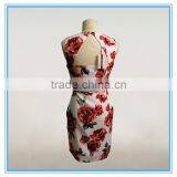 Latest Dress Patterns Ladies Casual Floral Print Dress With Waist Belt2016 thumbnail-3