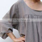 Fat Summer Cotton Dress Casual Summer Dress Hot Sale thumbnail-3